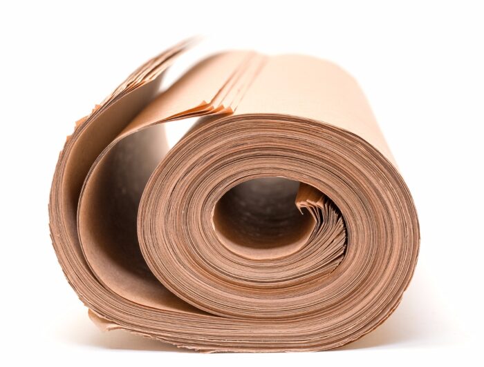 Kraft Sheets MG Ribbed Pure 1150mm x 1400mm